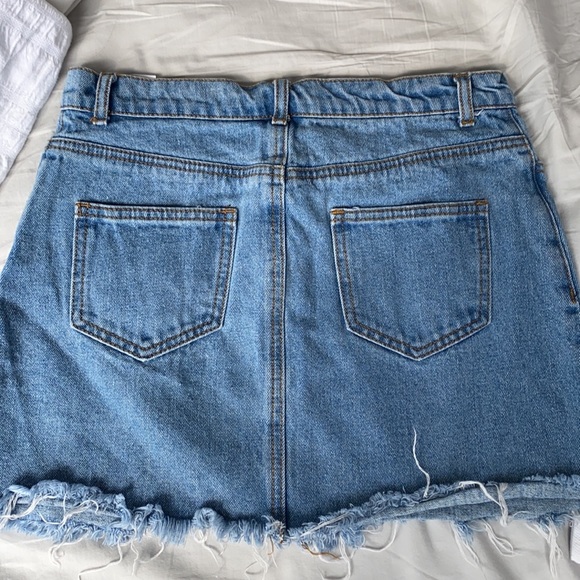John Galt/ brandy Melville jean skirt - Picture 3 of 3